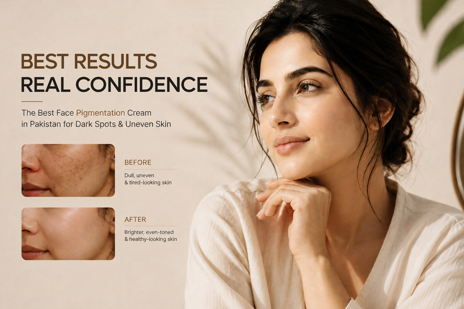 Best Face Pigmentation Cream in Pakistan for Dark Spots & Uneven Skin