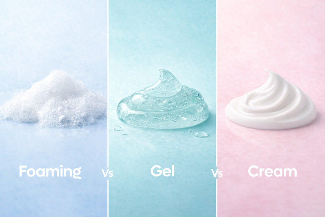 Foaming vs Gel vs Cream Face Wash: Which One Is Right for You?