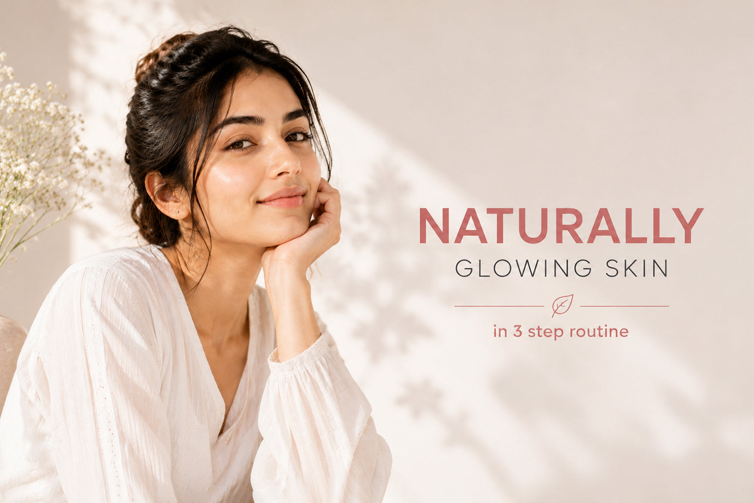 How to Get Naturally Glowing Skin with a Simple 3-Step Routine