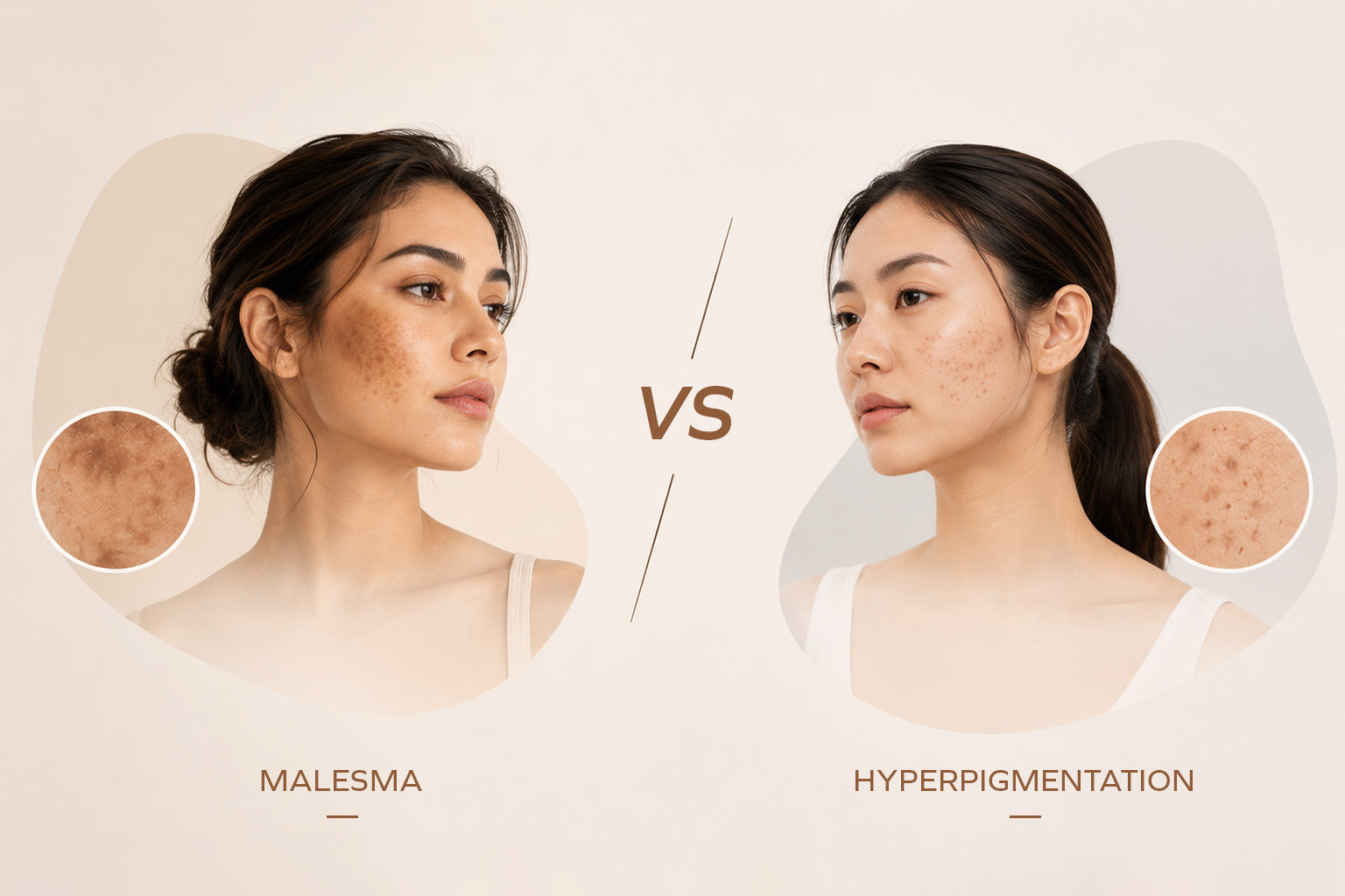 Melasma vs Hyperpigmentation