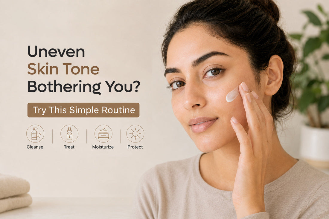 Uneven Skin Tone Bothering You? Try This Simple Routine