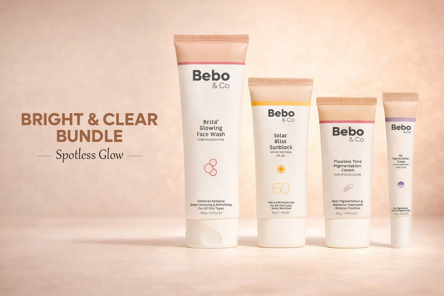 Whitening and Brightening Bundles