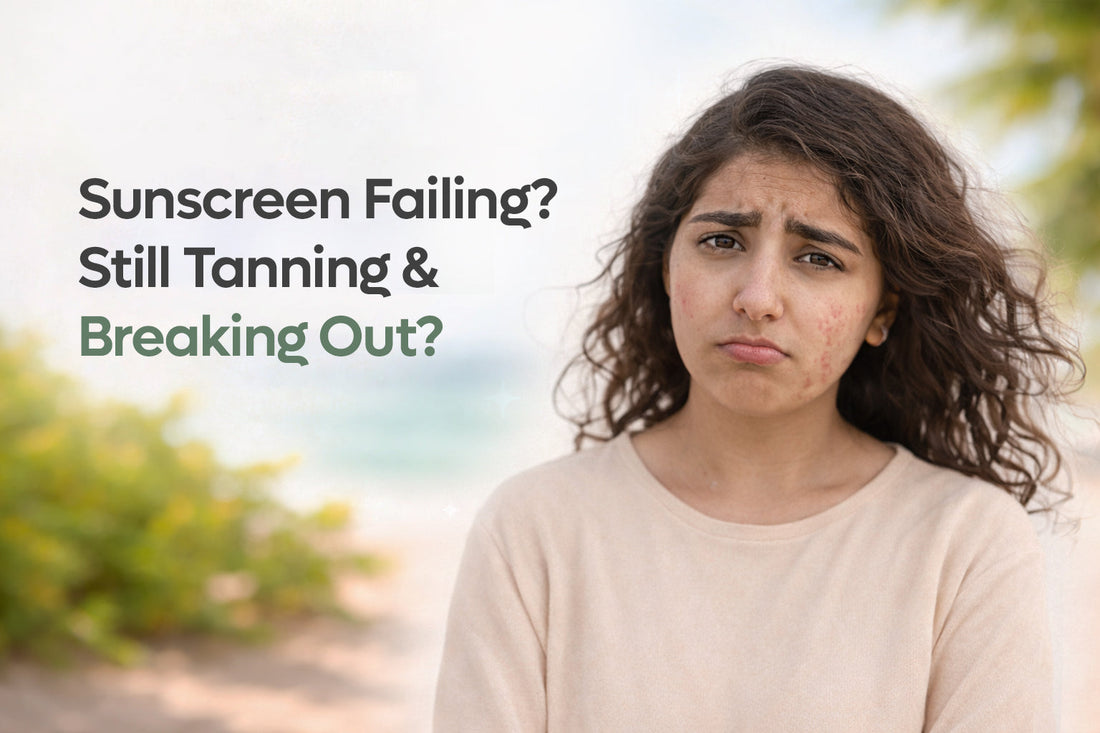 Why your sunscreen isn’t preventing tanning & causing acne