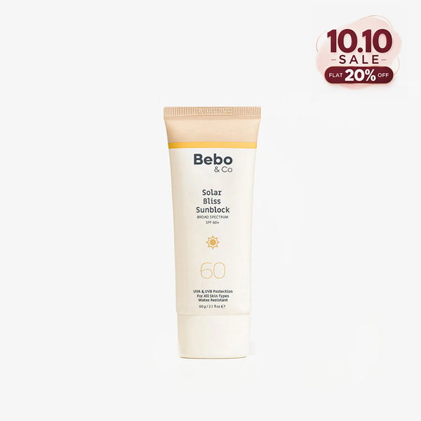Solar Bliss Sunblock Cream SPF 60+ Prevents Tanning, Dark Spots & Sun Damage