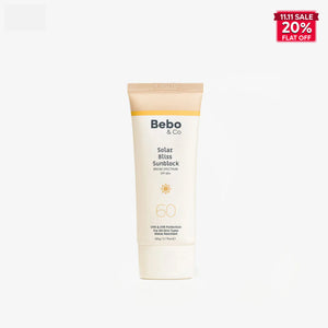 Solar Bliss Sunblock Cream SPF 60+ Prevents Tanning, Dark Spots & Sun Damage